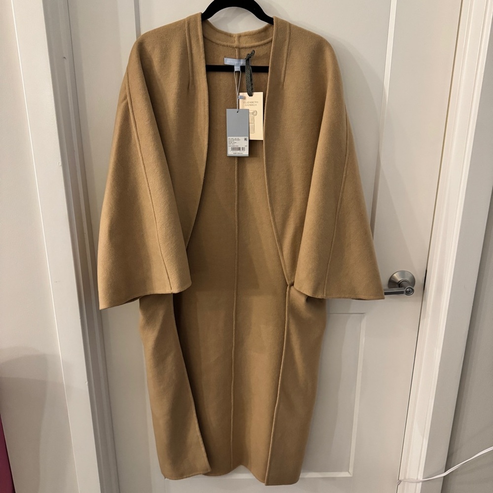 ANTONIO MELANI X ELIZABETH DAMRICH Classic Camel Coat XS/S